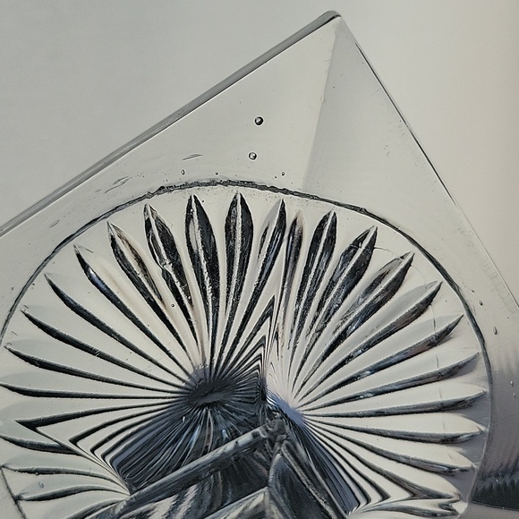 Glass Candle Stick Trio set Vintage - Picture 7 of 7